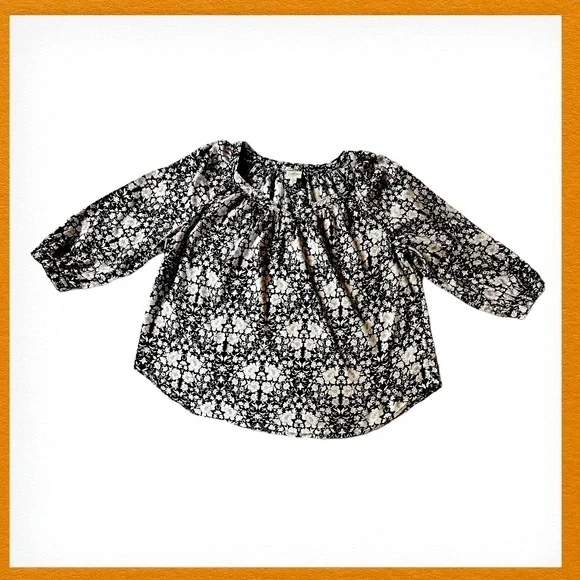 St. Johns Bay Peasant Blouse Size XL - Picture 3 of 5